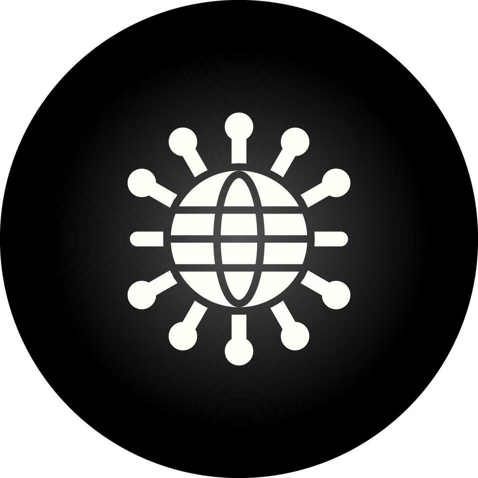 Network Topology Vector Icon