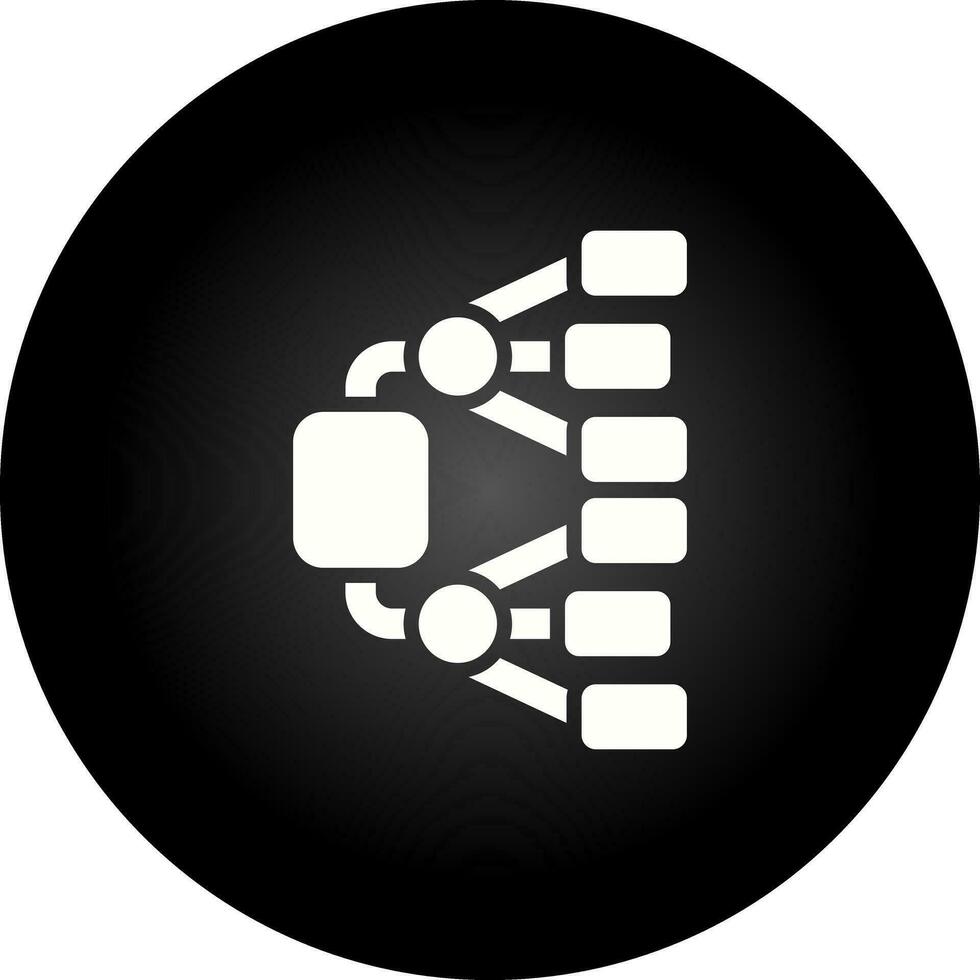 Network Diagram Vector Icon