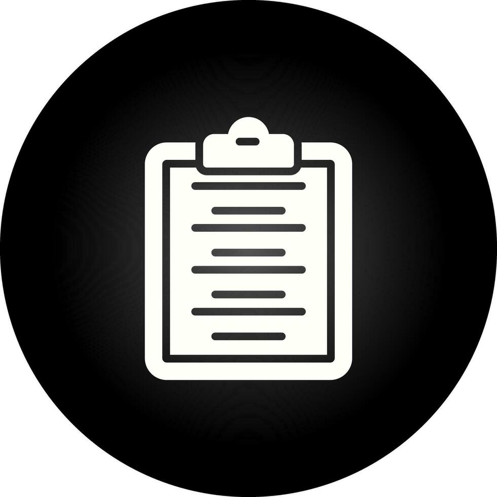 Writing Pad Vector Icon