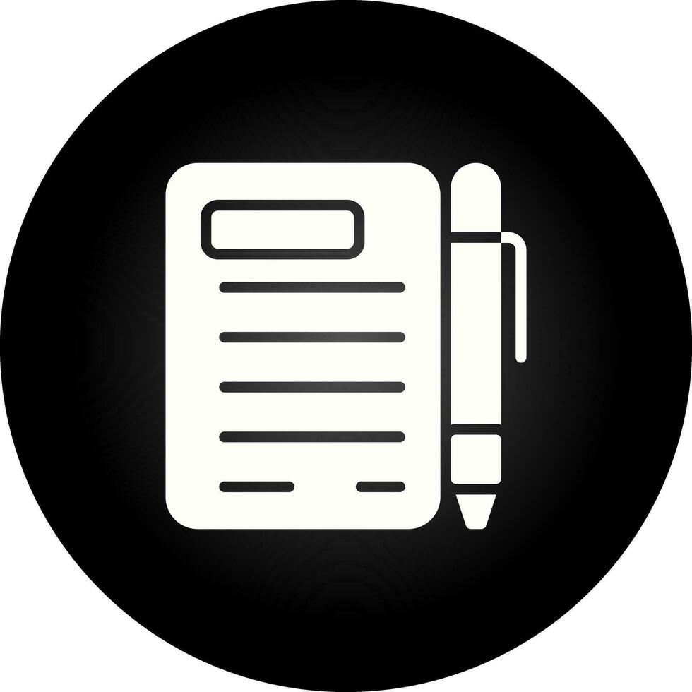 Contact Form Vector Icon