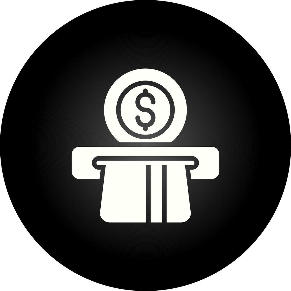 Automated Teller Machine Vector Icon