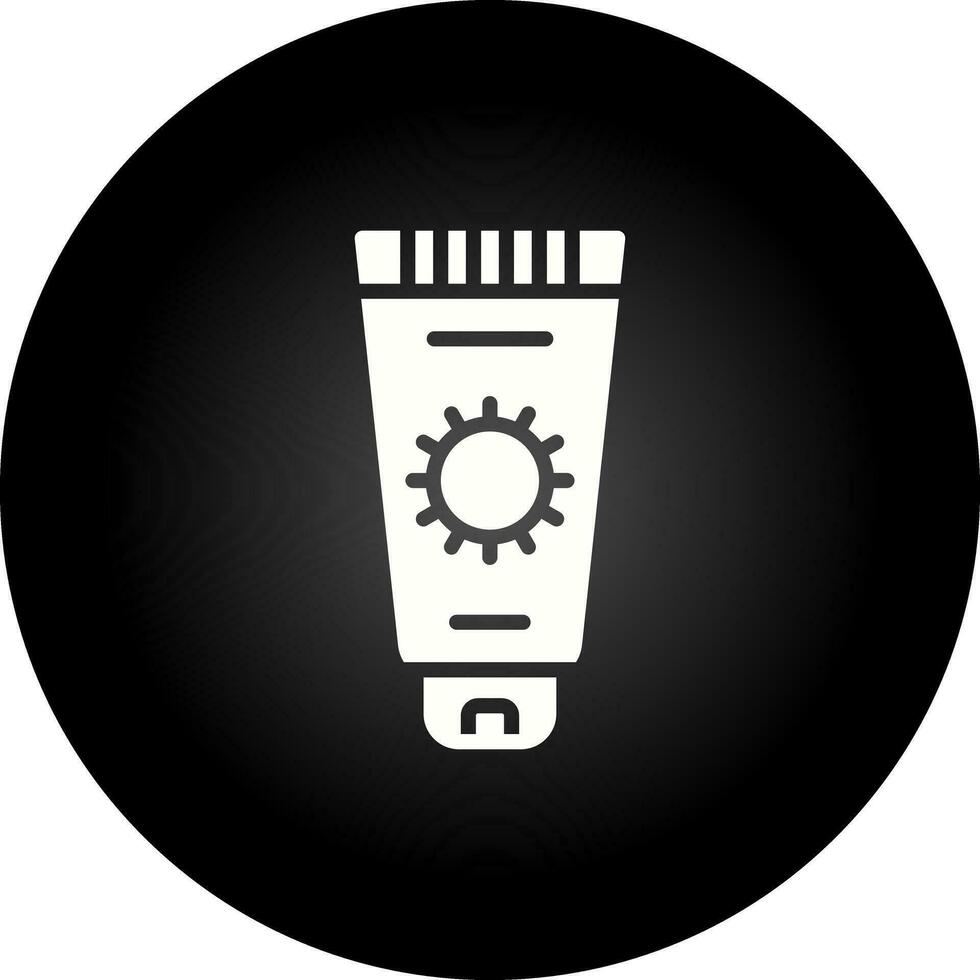 Sunscreen Vector Icon