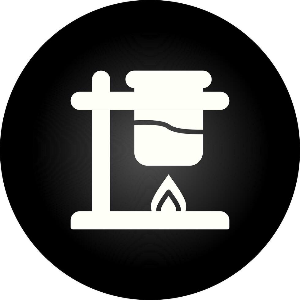 Bunsen Burner Vector Icon