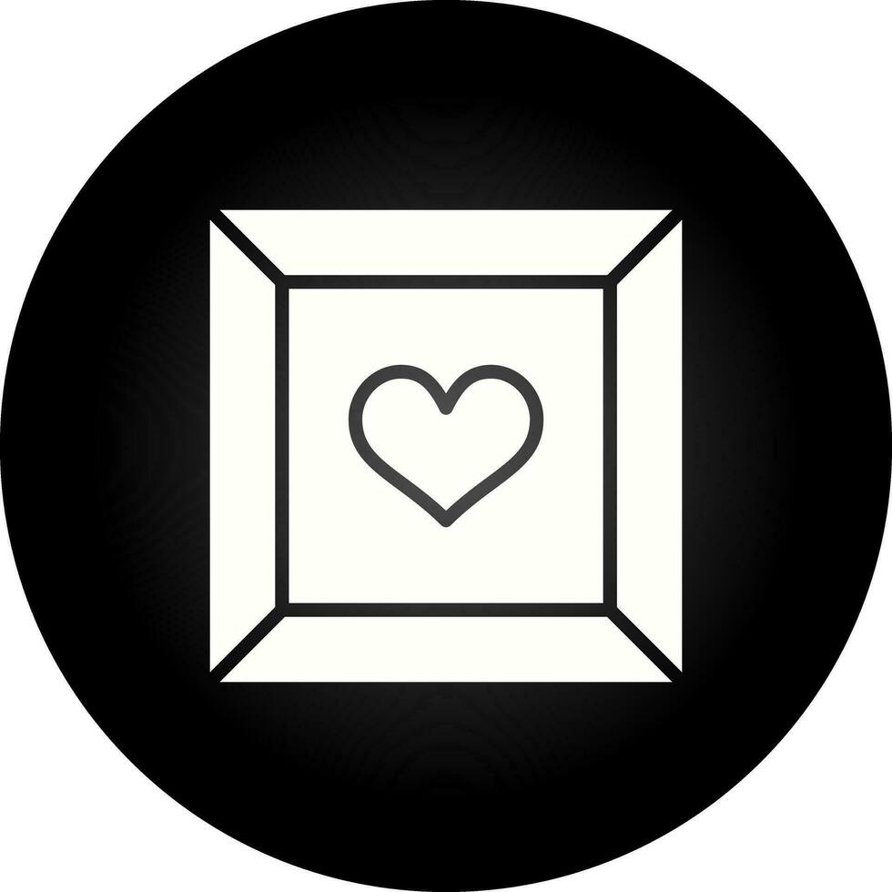 Romantic Jewelry Box Vector Icon