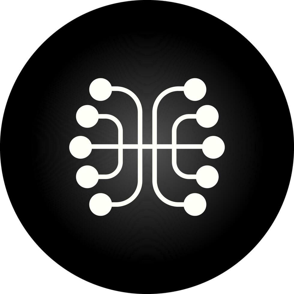 Neural Networks Vector Icon