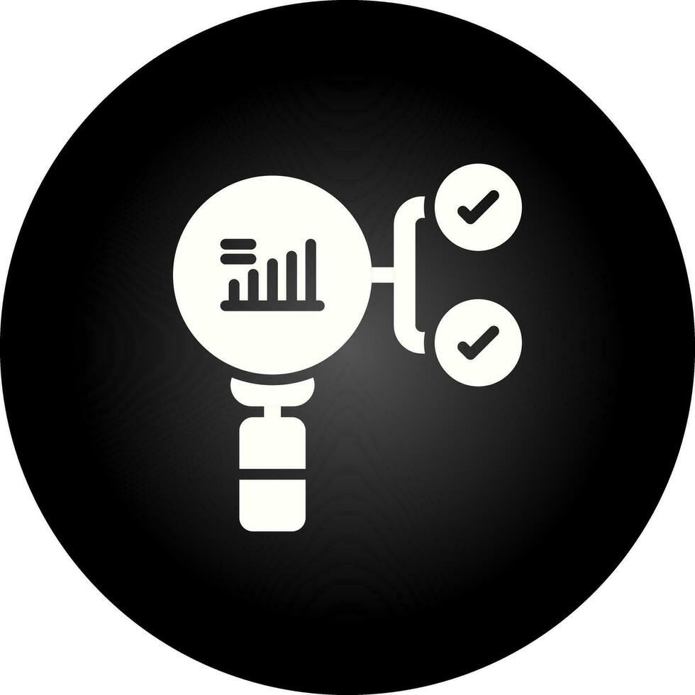 Prescriptive Analytics Vector Icon