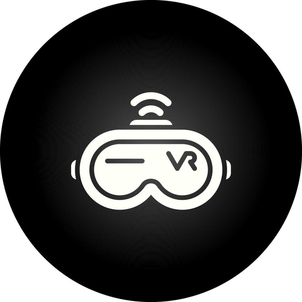 Virtual Reality Headset Vector Icon
