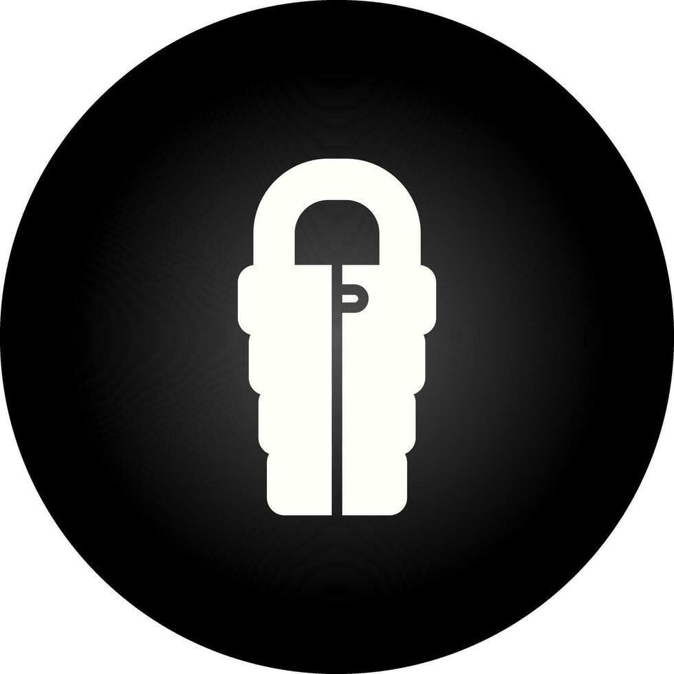 Sleeping bag Vector Icon