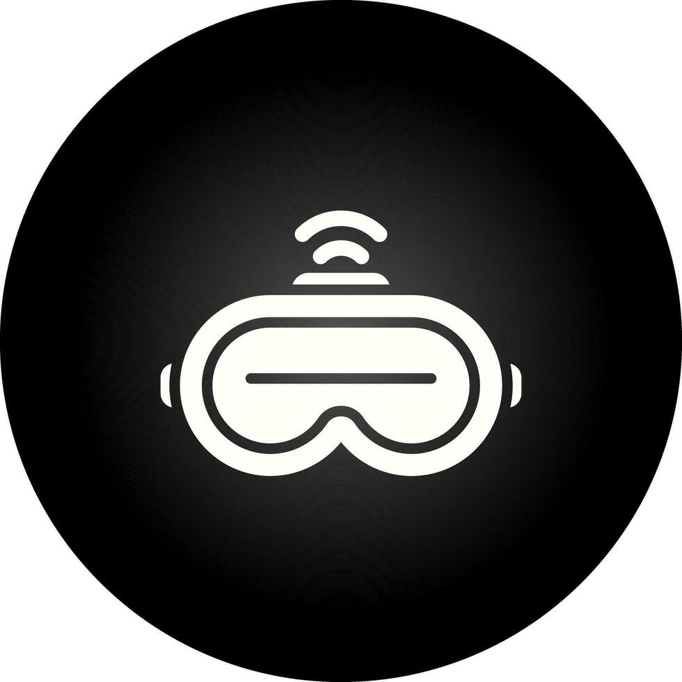 Augmented Reality Headset Vector Icon