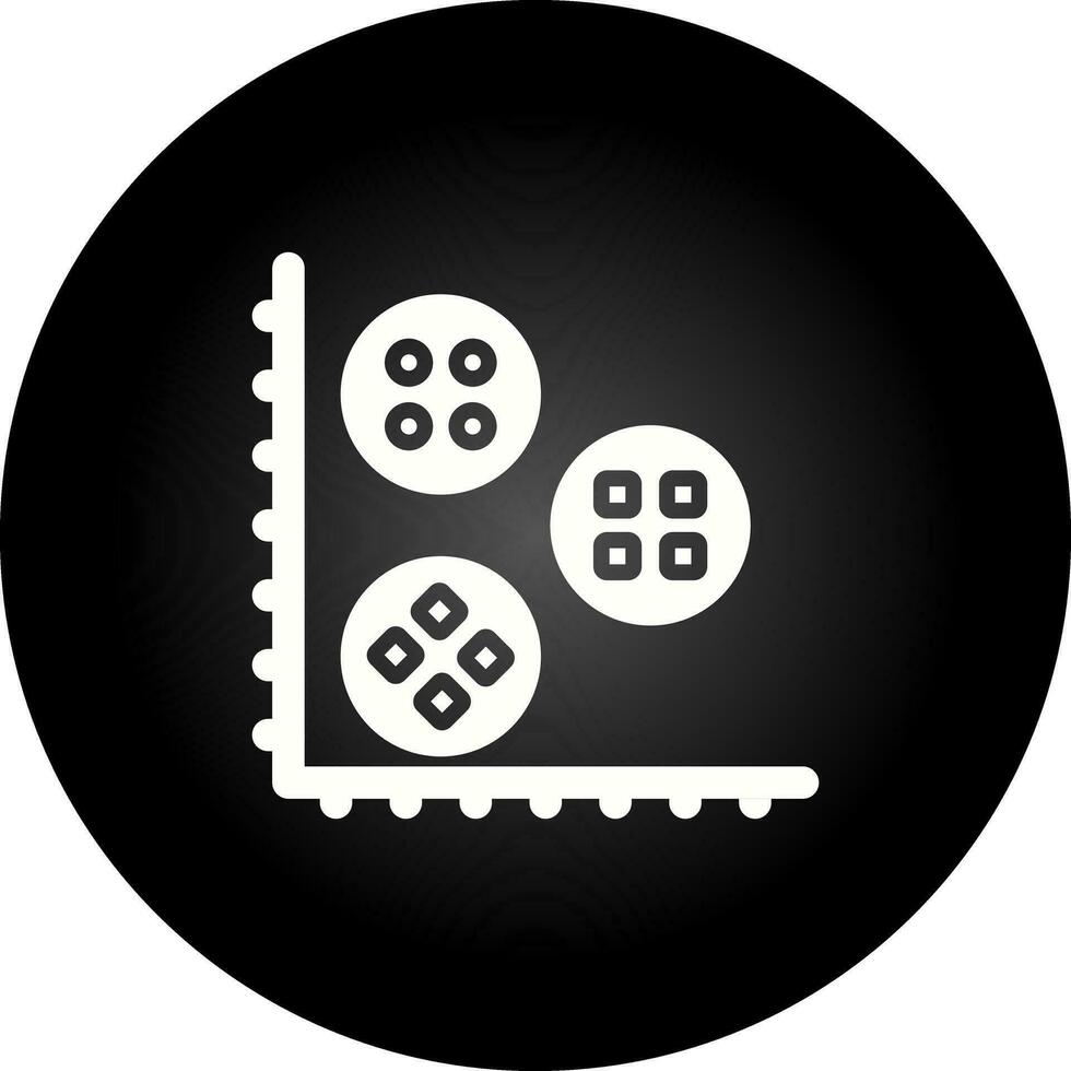 Cluster Analysis Vector Icon