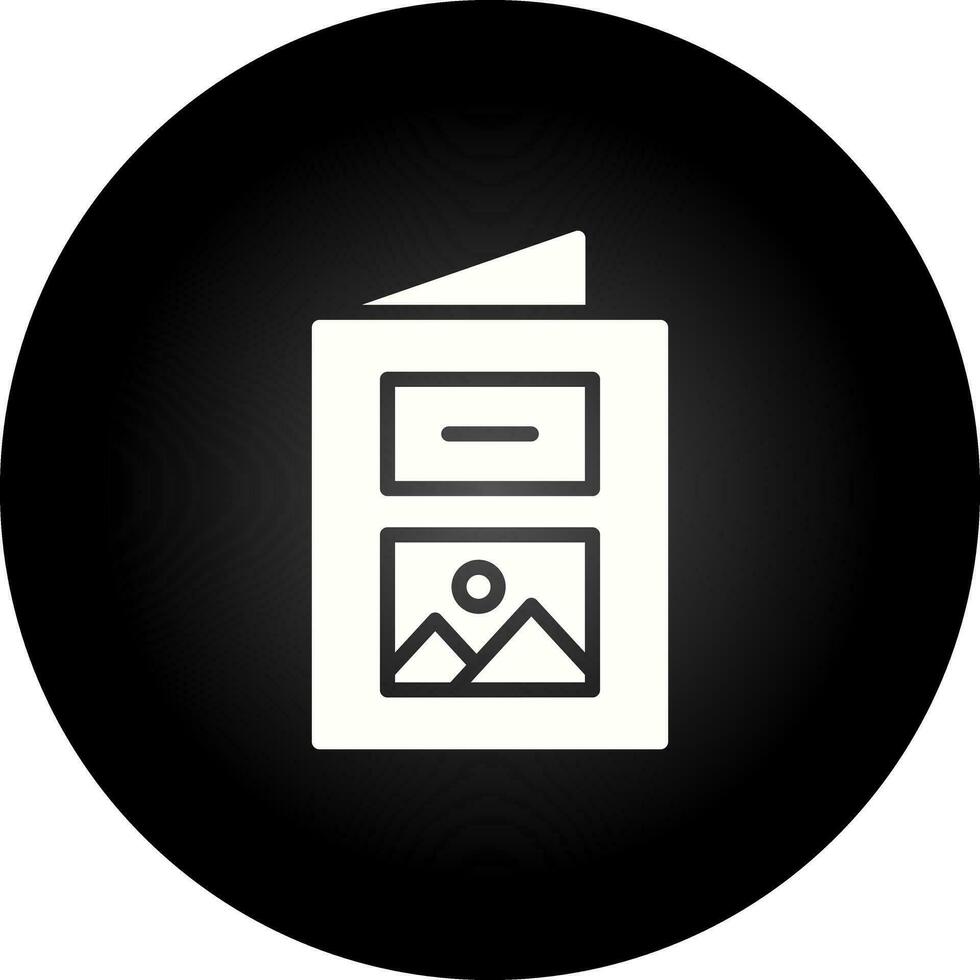 Brochure Vector Icon