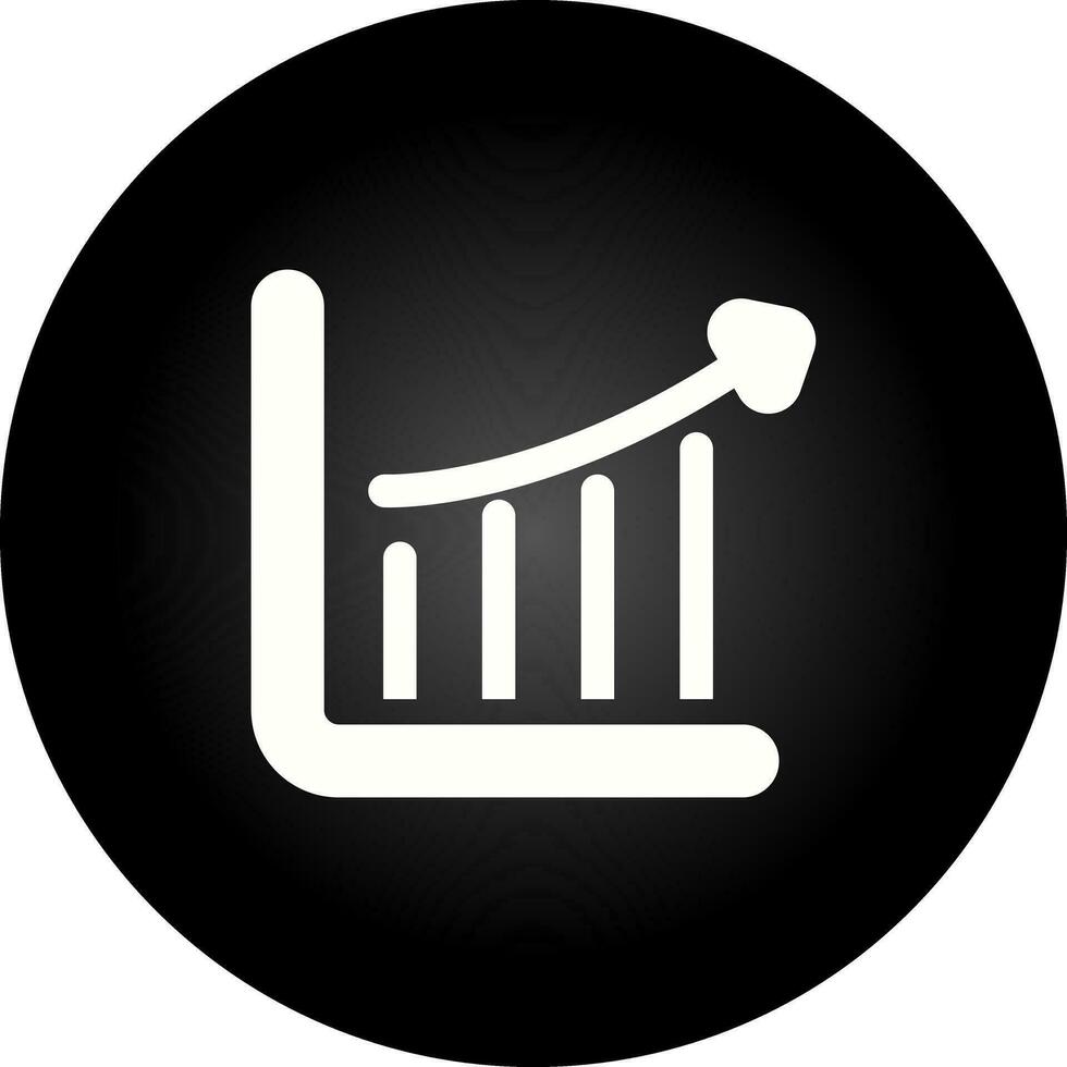 Chart Arrow Grow Vector Icon