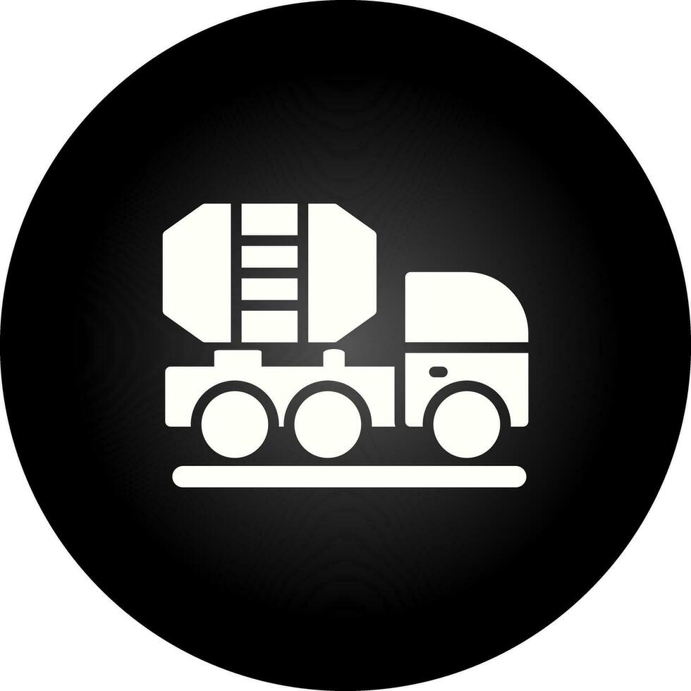 Mixer Truck Vector Icon