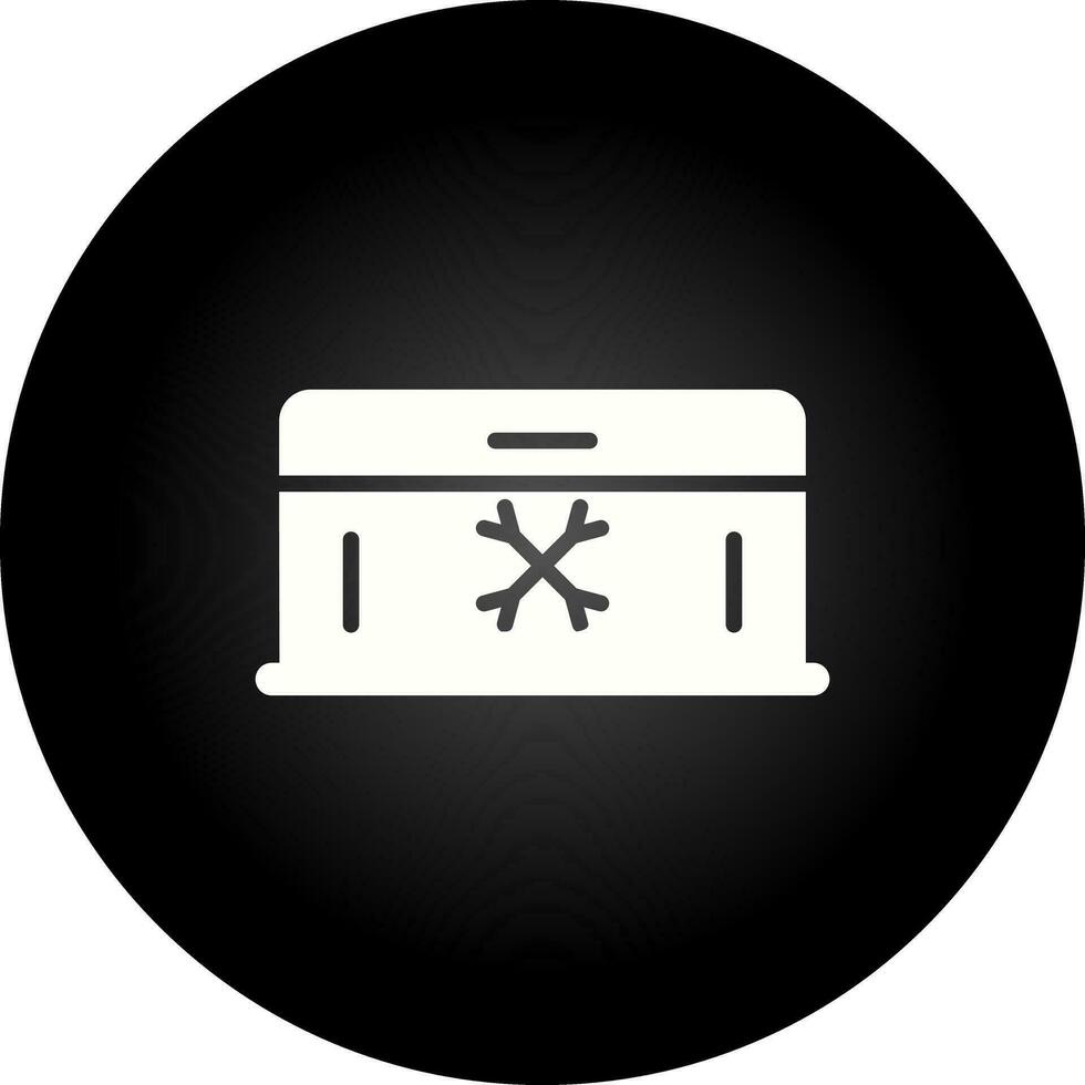 Freezer Vector Icon