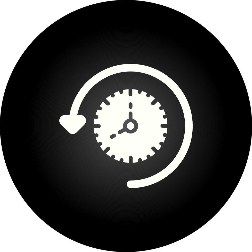 Time Past Vector Icon