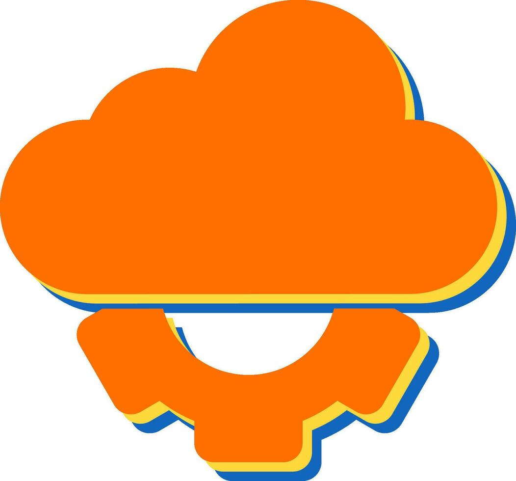 nube api vector icono