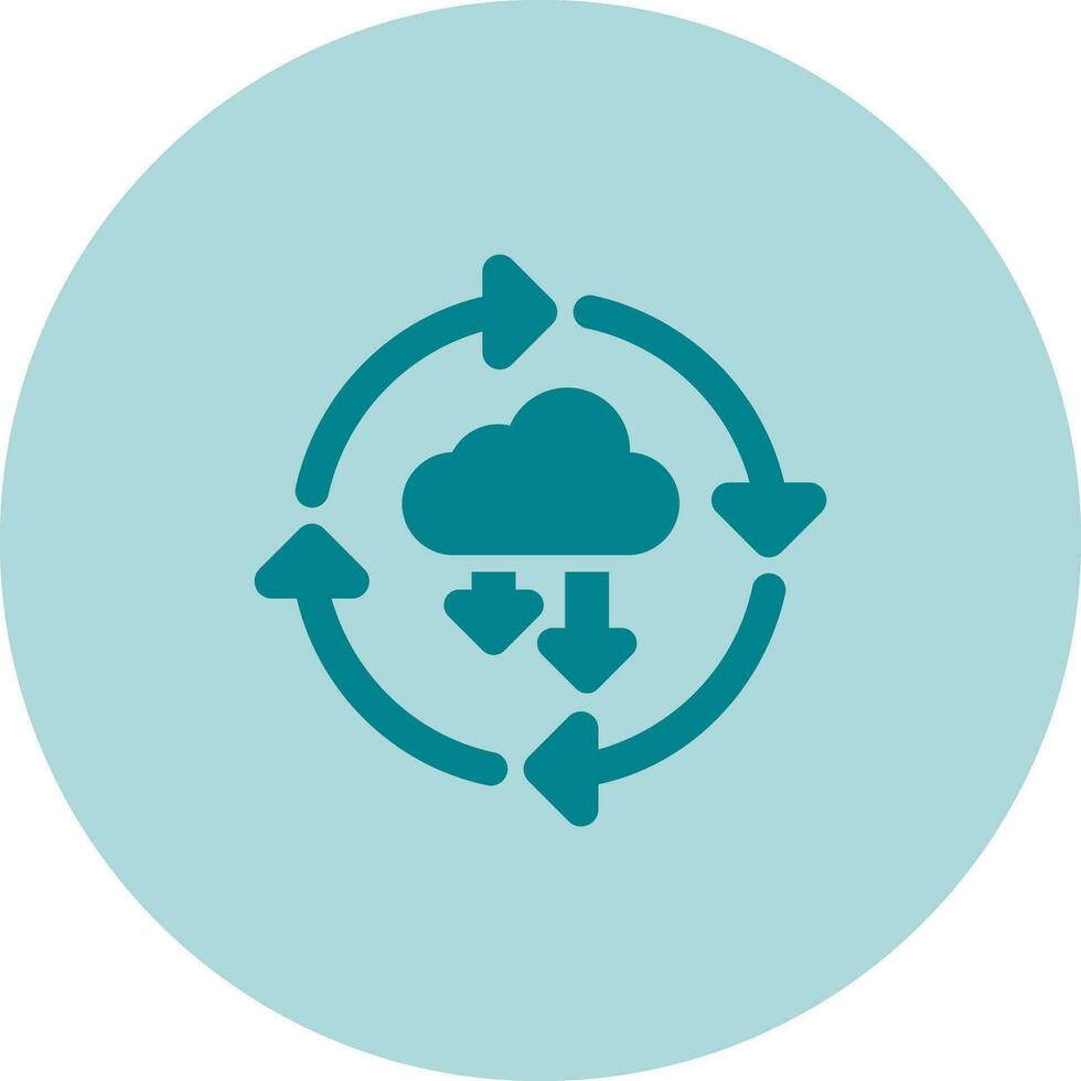 Continuous Deployment Vector Icon