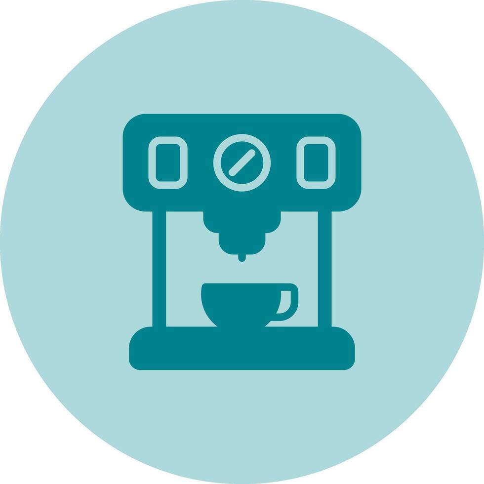 Coffee Maker with Wi-Fi Vector Icon