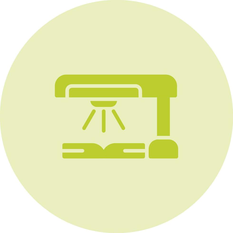 Book Scanner Vector Icon