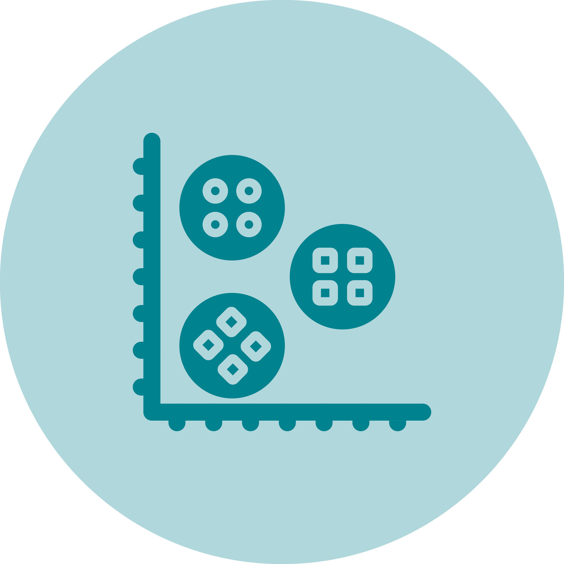 Cluster Analysis Vector Icon 27915357 Vector Art at Vecteezy
