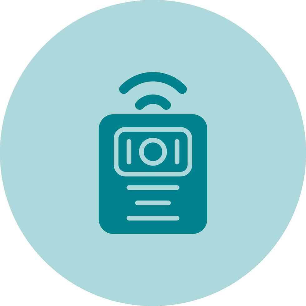 Wireless Intercom Vector Icon