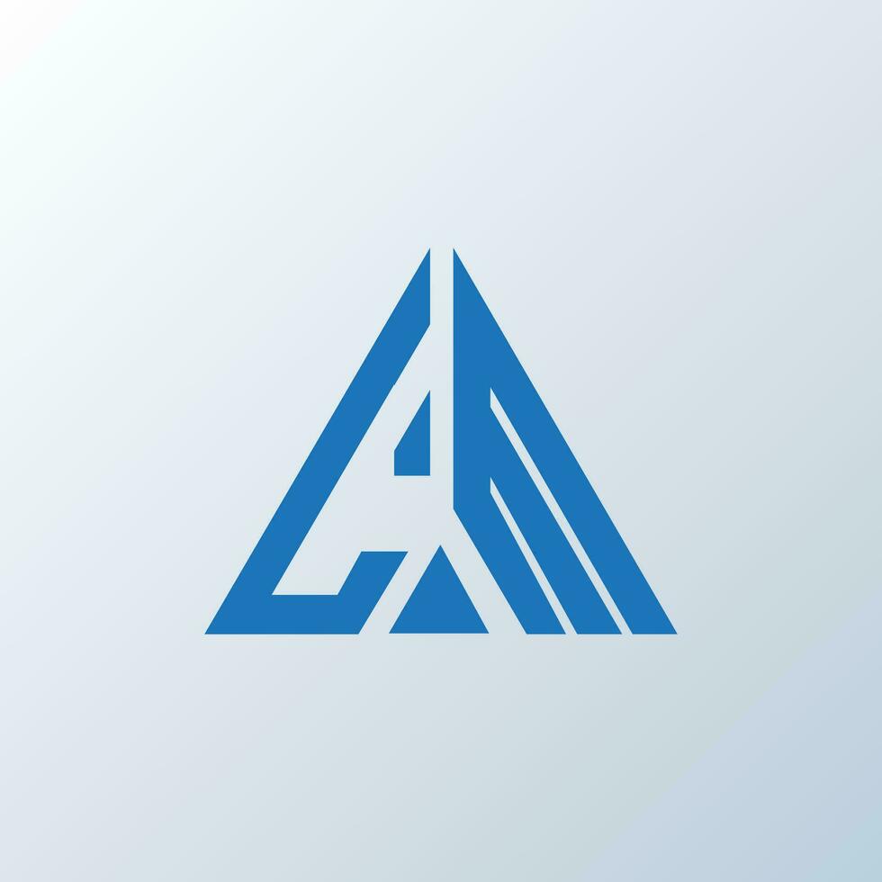 LM letter logo creative design. LM unique design. vector