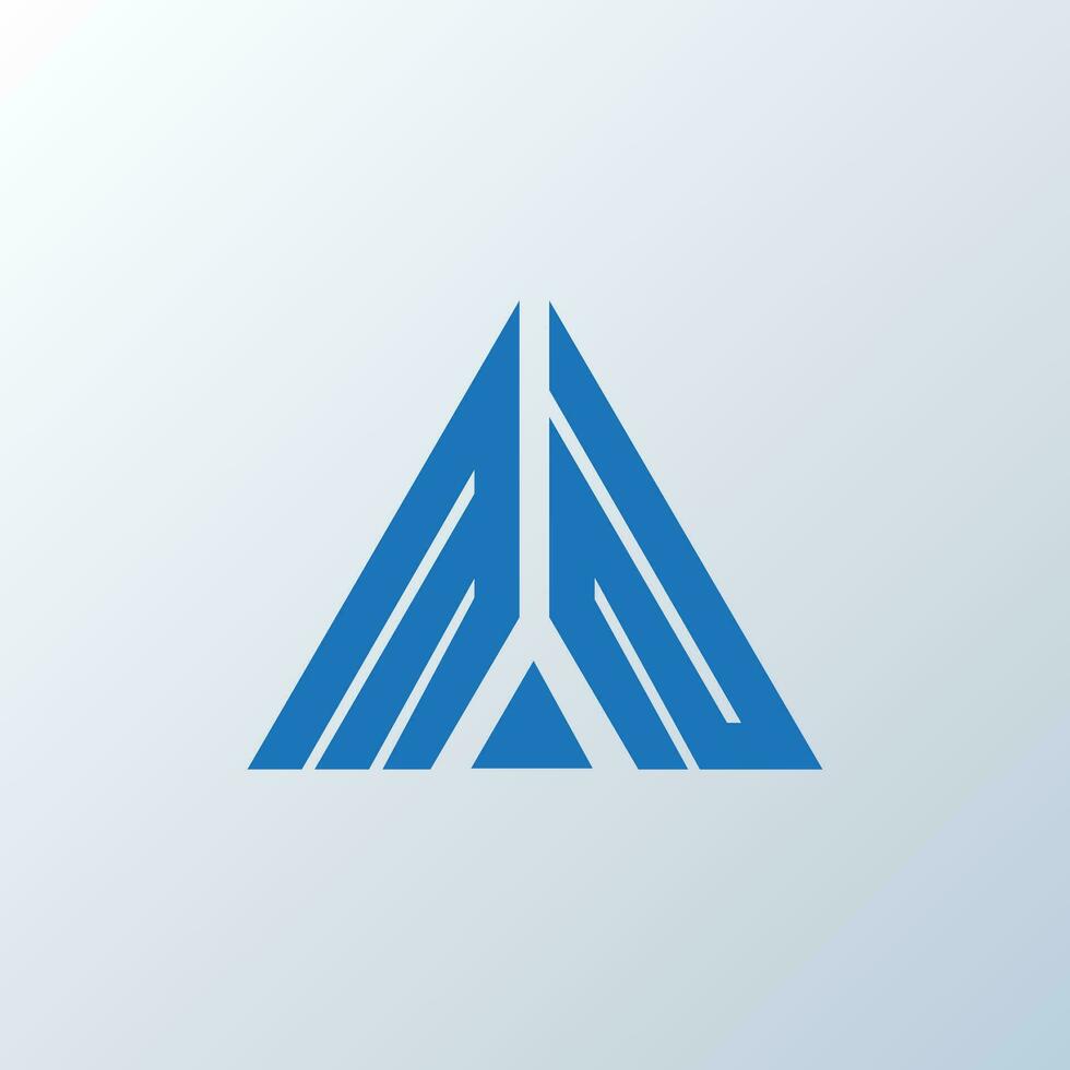 MN letter logo creative design. MN unique design. vector