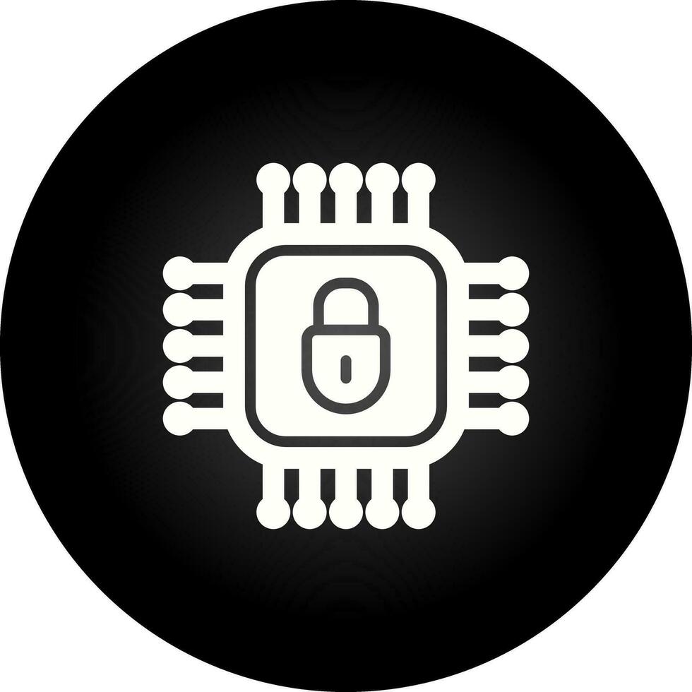 icono de vector de ciberseguridad