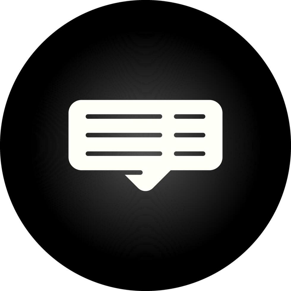 Comment Vector Icon
