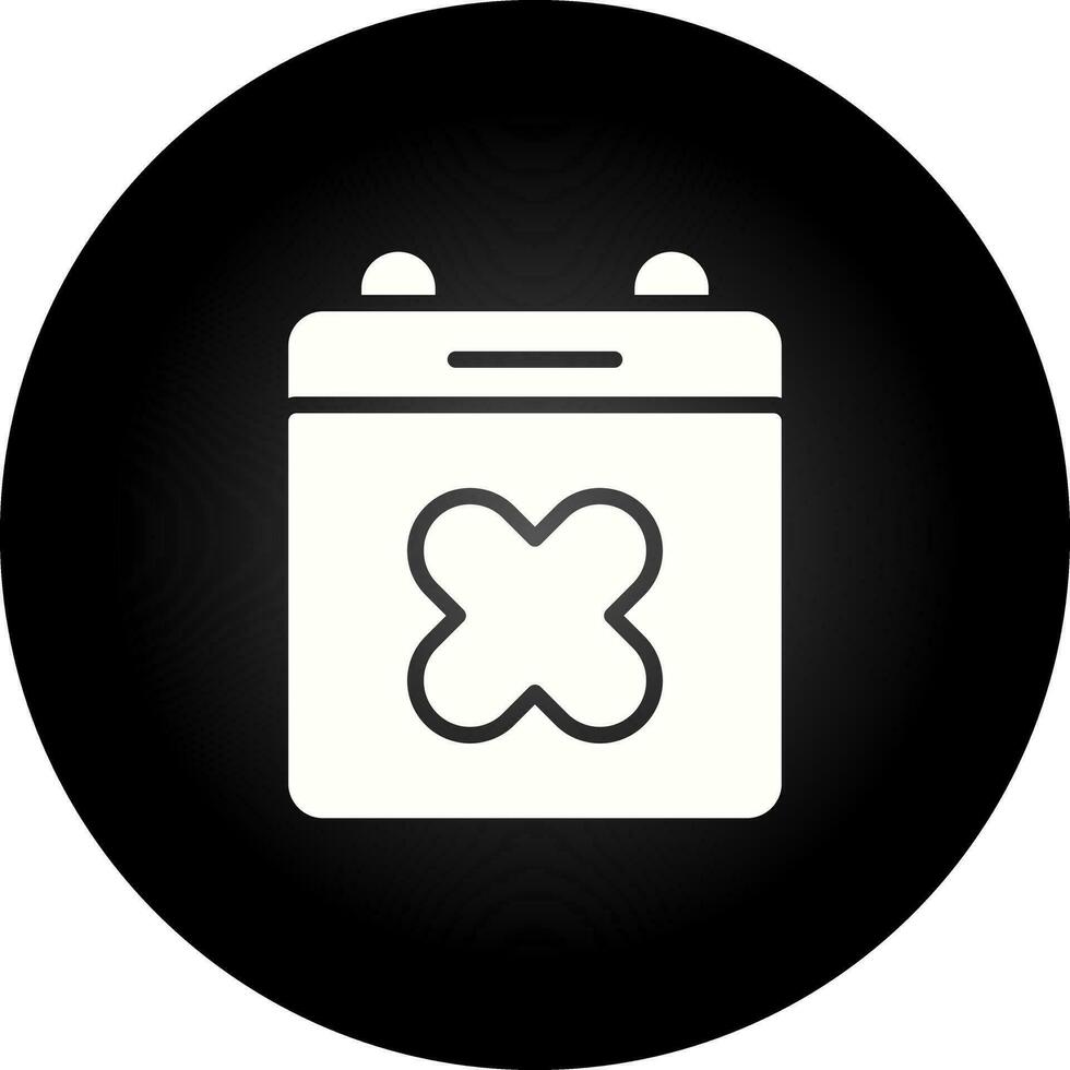 Calendar Xmark Vector Icon
