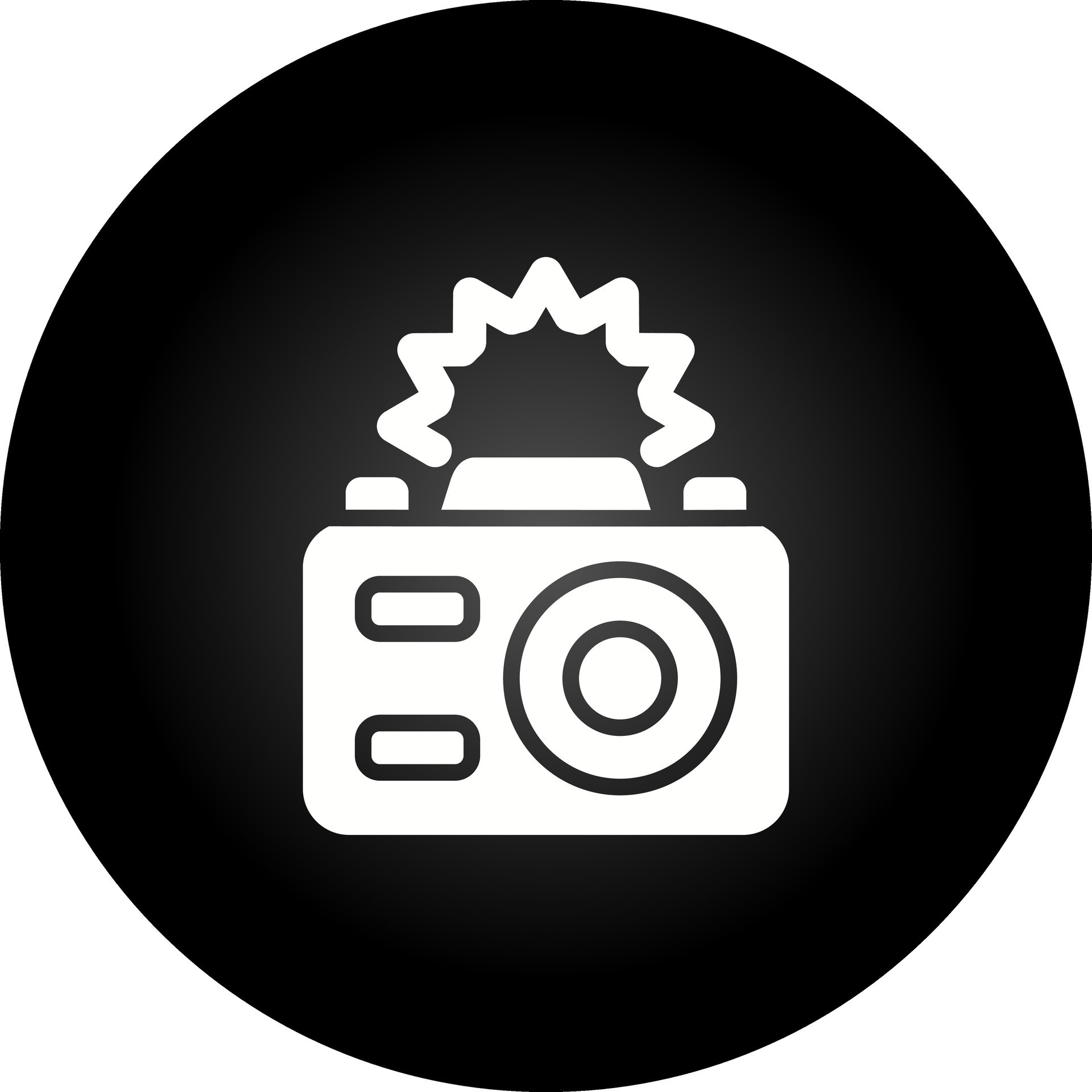 Camera Flash Vector Icon 27915853 Vector Art at Vecteezy