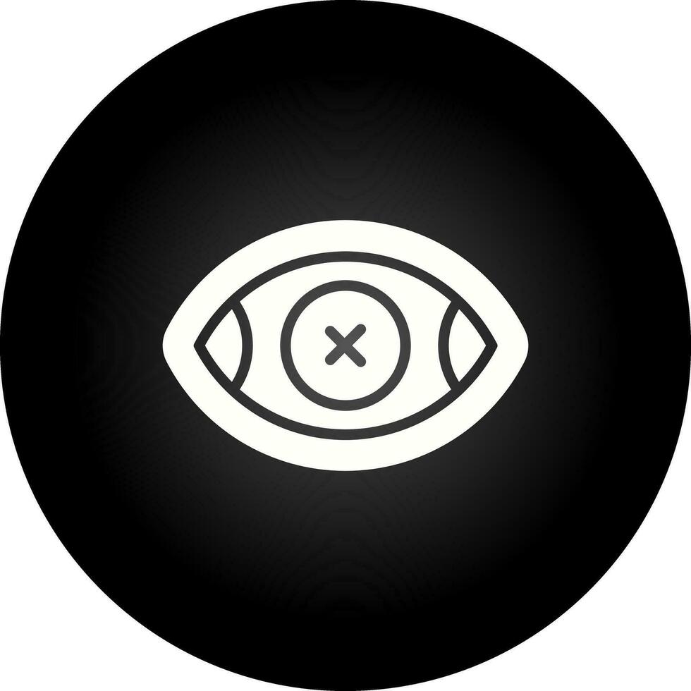 Eye Crossed Vector Icon