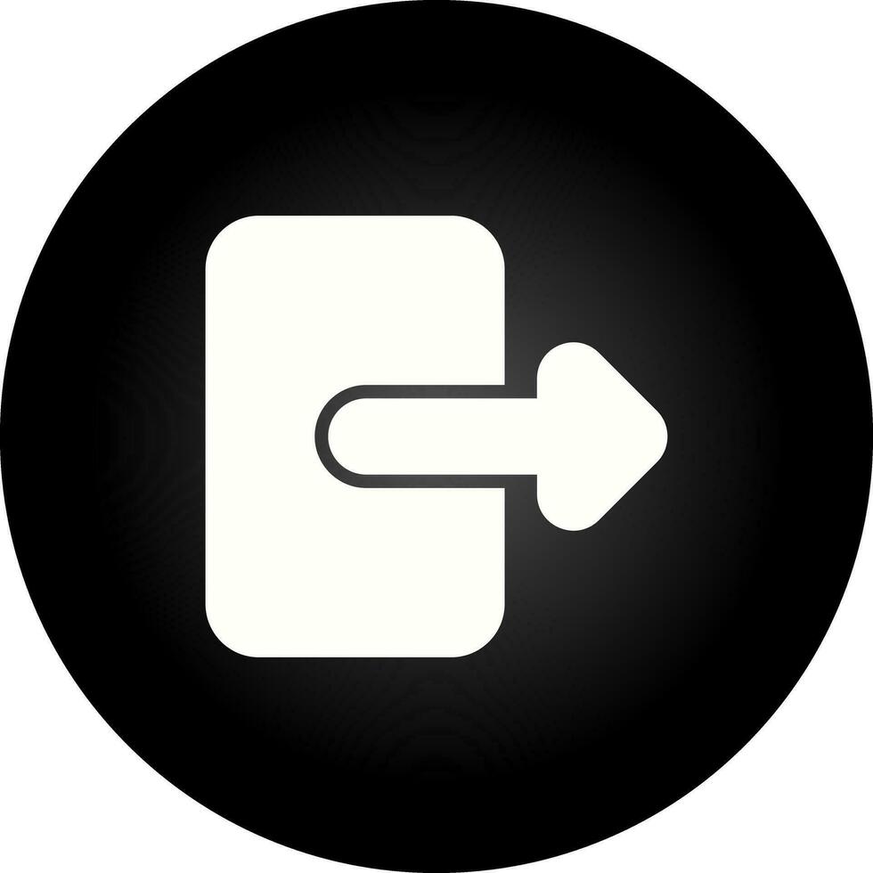 Exit Vector Icon
