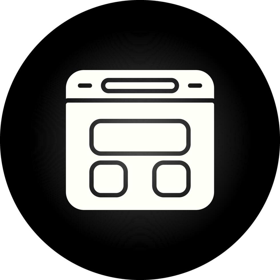 Browser Vector Icon