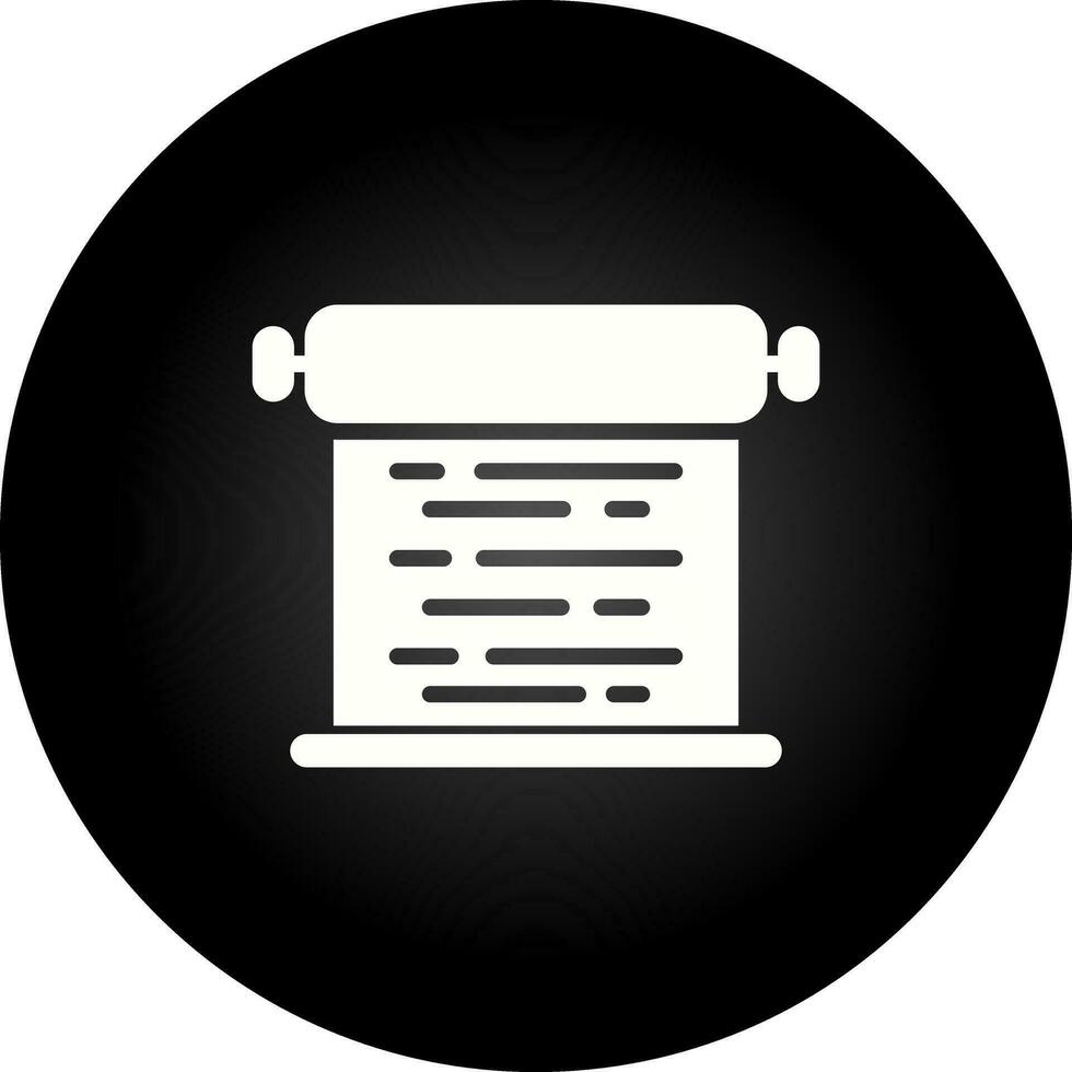 Scroll Vector Icon