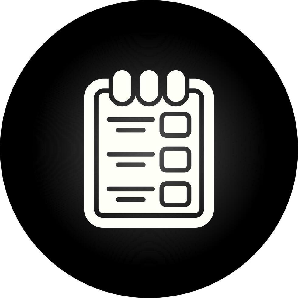 Task list with clipboard Vector Icon
