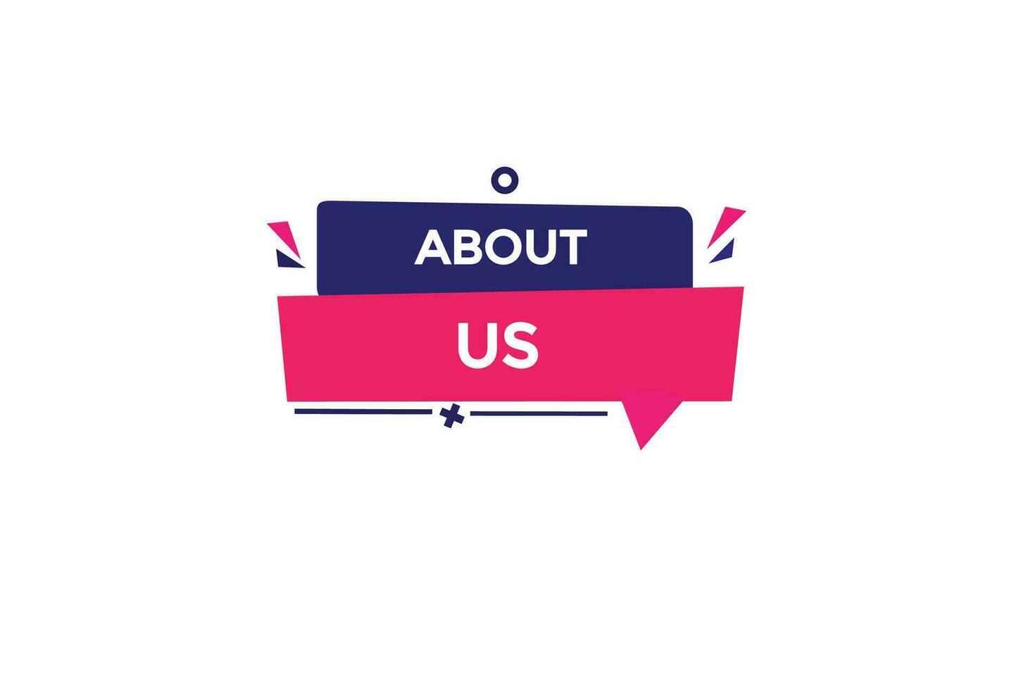 new about us, modern, website, click button, level, sign, speech, bubble  banner, vector