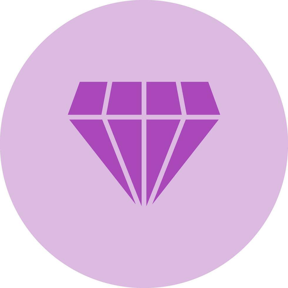 icono de vector de diamante