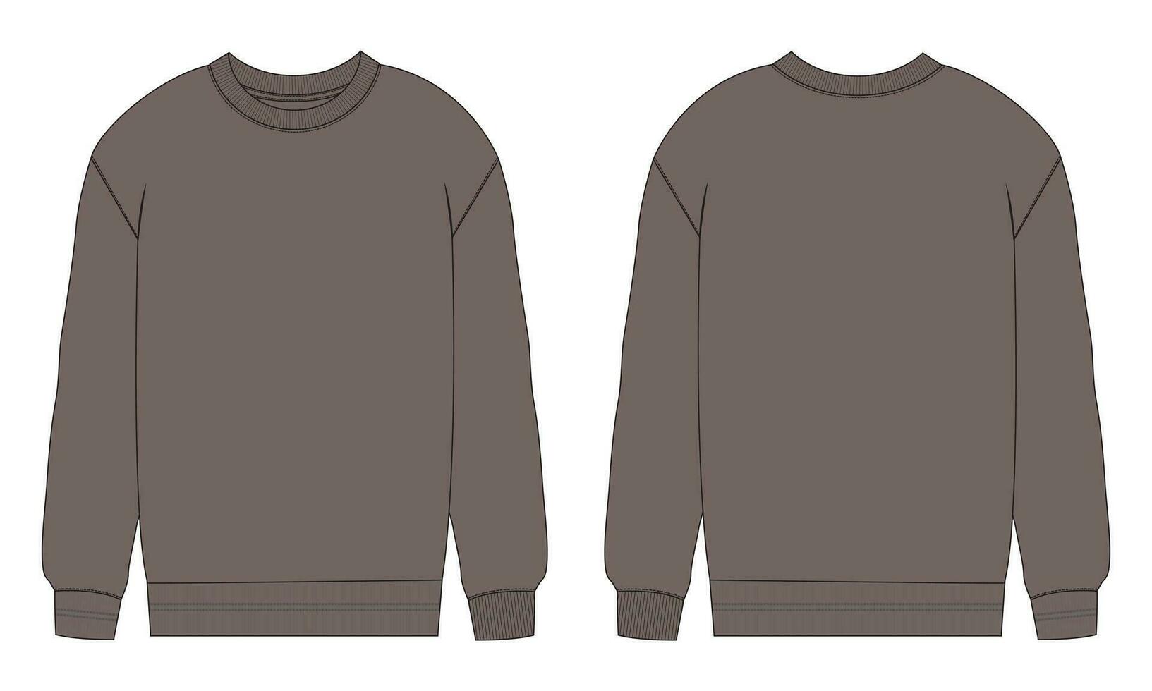 Blank Sweatshirt Vector Art, Icons, and Graphics for Free Download