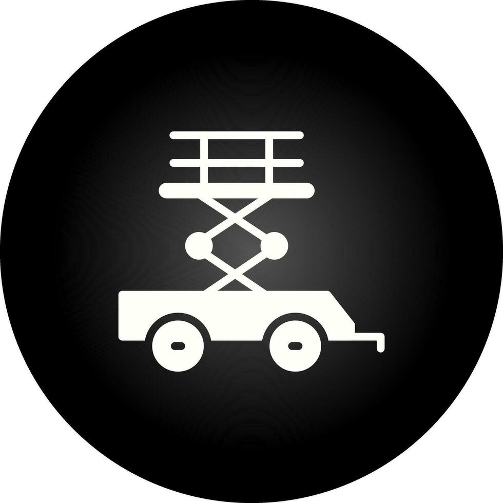 Scissor Lift Vector Icon