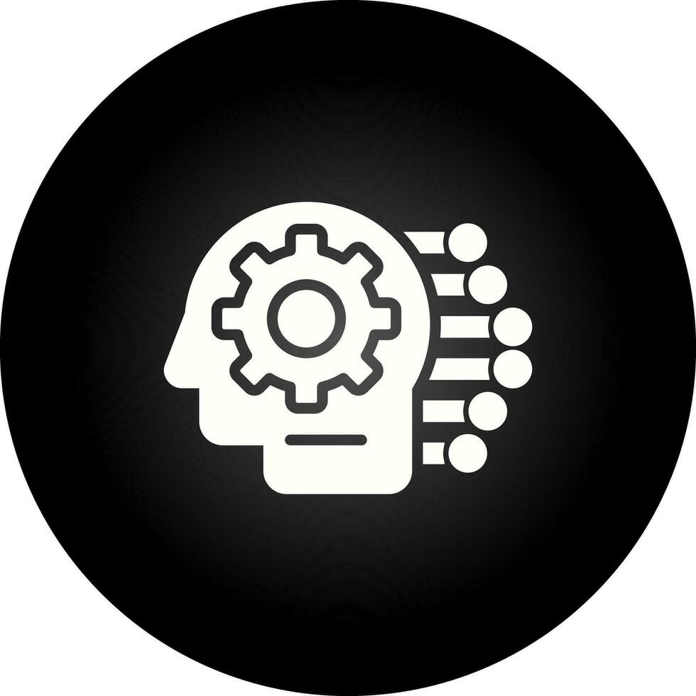 Machine Learning Vector Icon