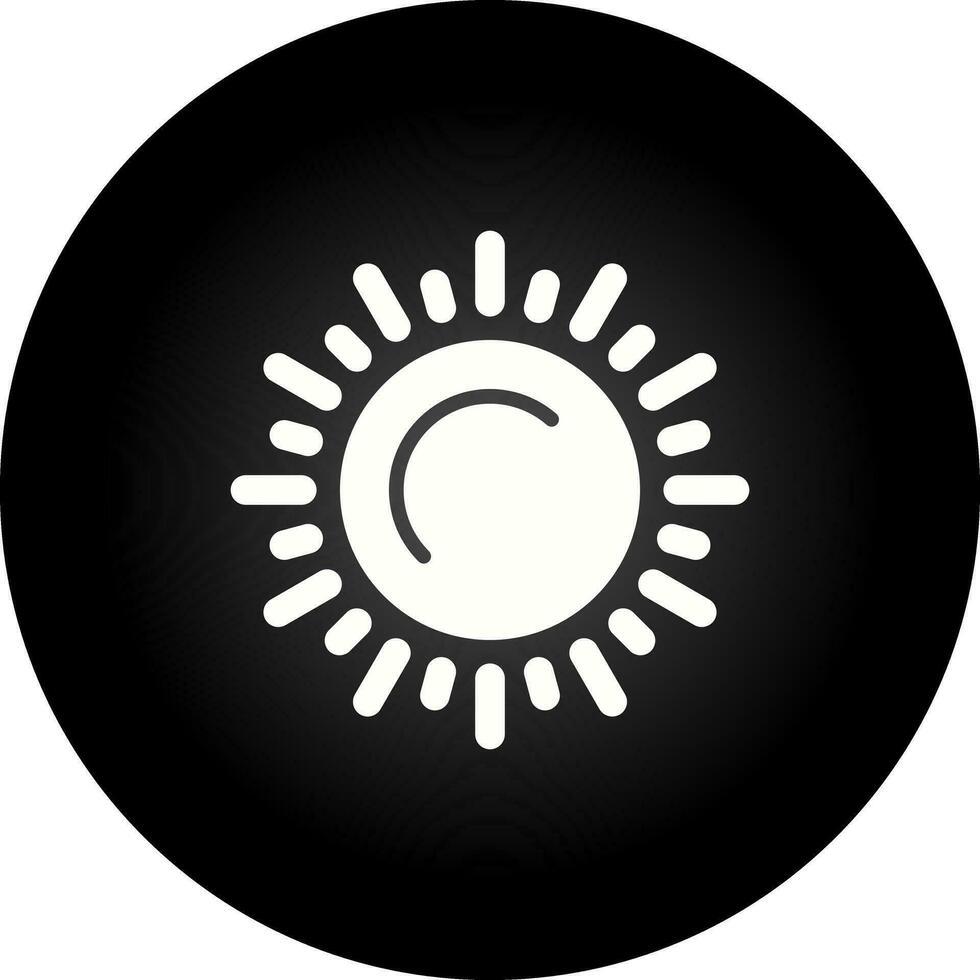 Sun Vector Icon
