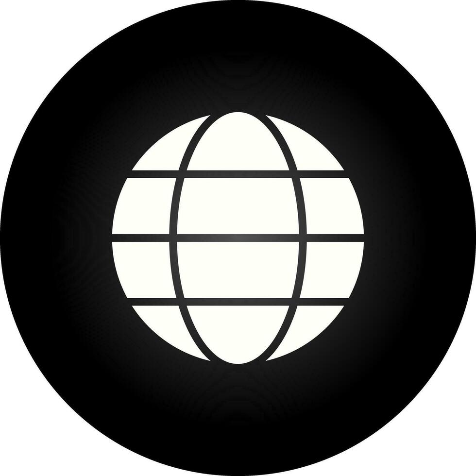 icono de vector de globo