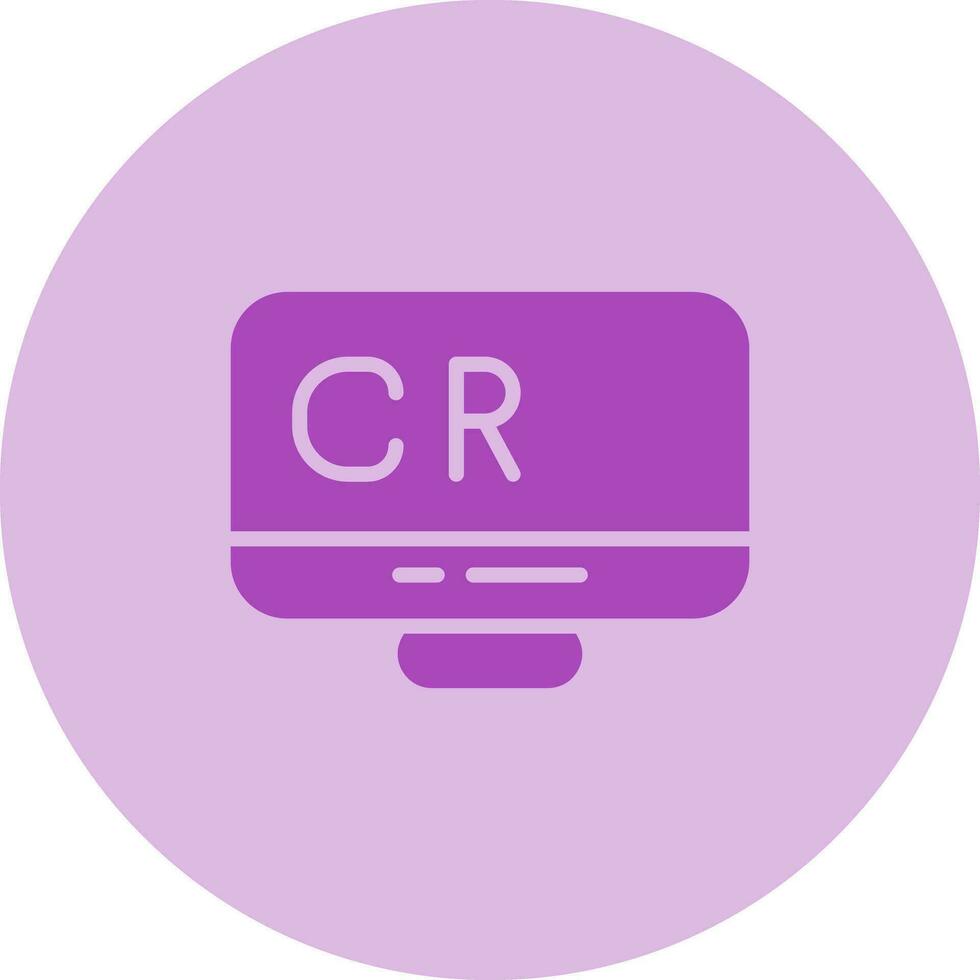 CRM Analytics Vector Icon