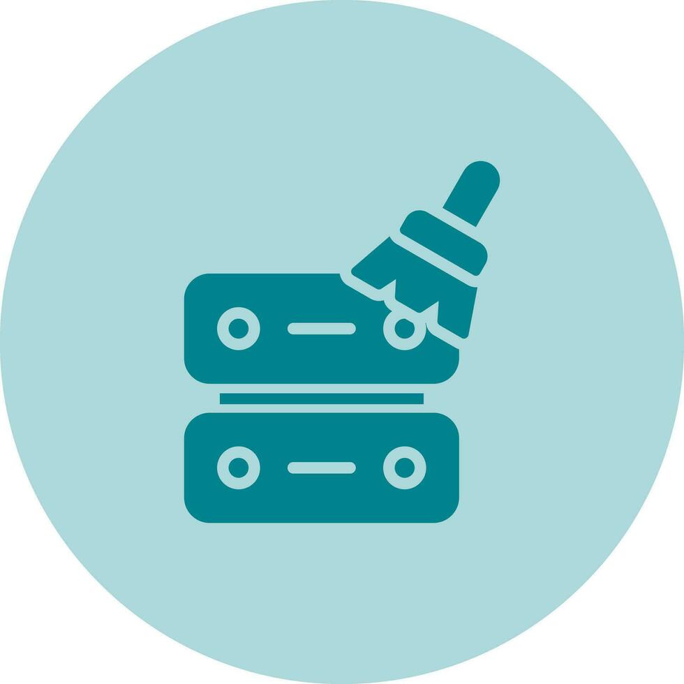 Data Cleansing Vector Icon