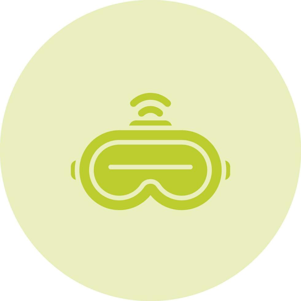 Augmented Reality Headset Vector Icon