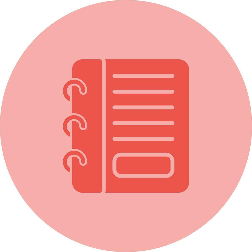 Notepad Vector Icon