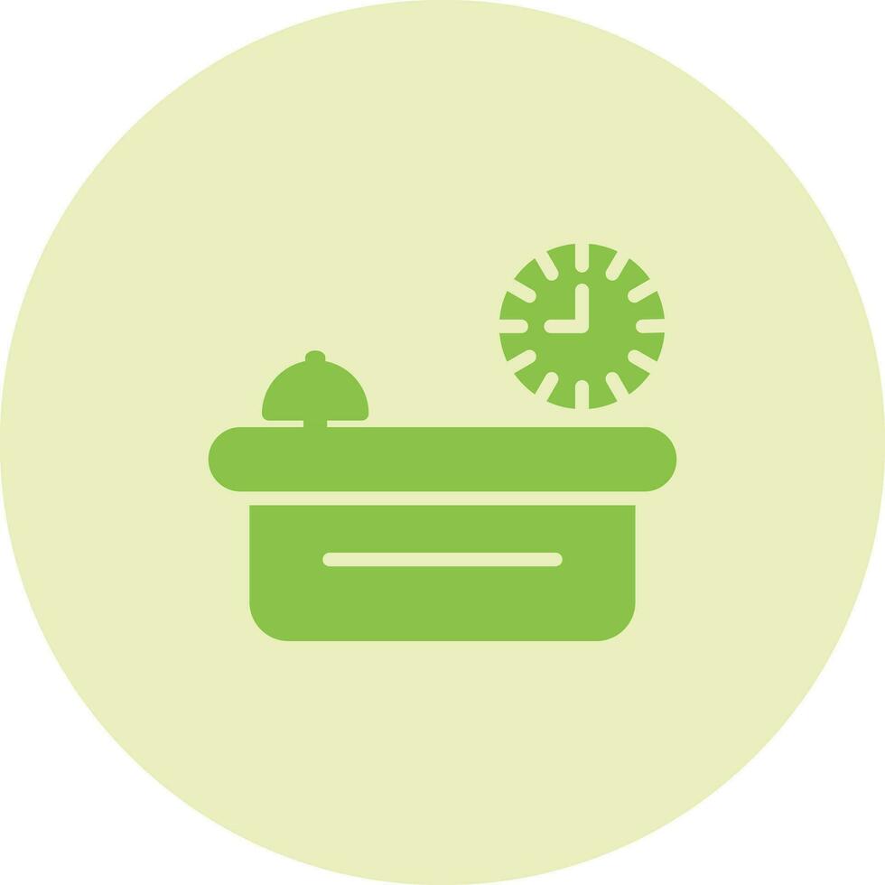 Customer Service Counter Vector Icon