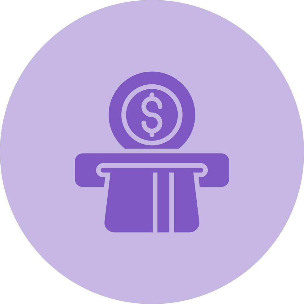 Automated Teller Machine Vector Icon