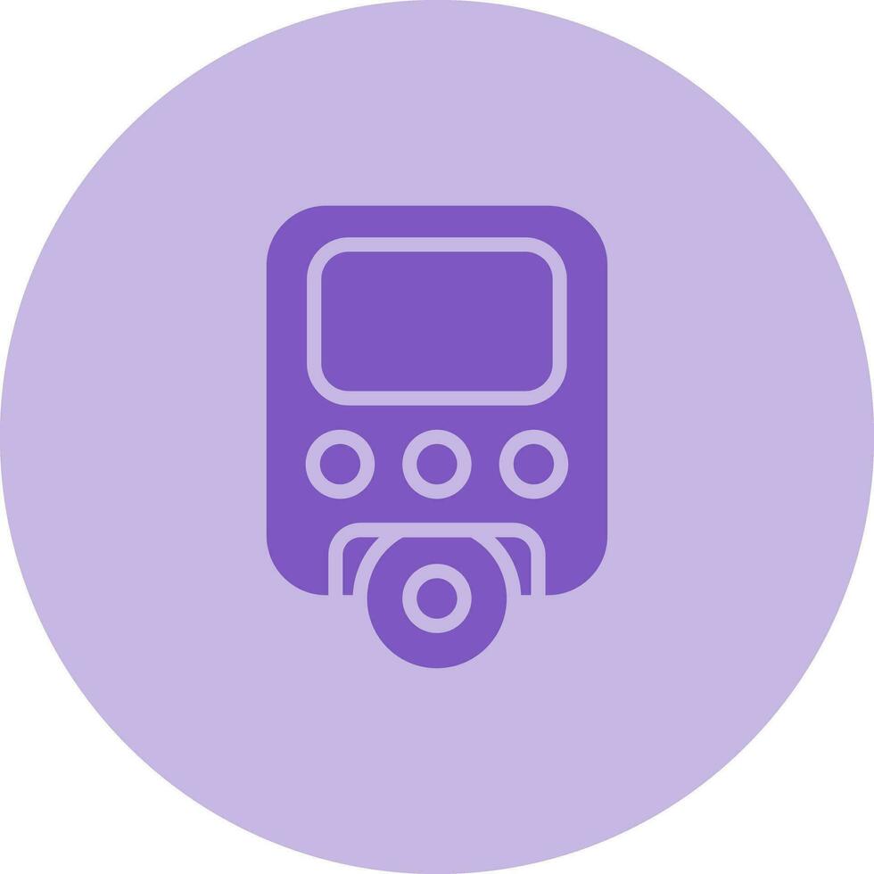 Portable DVD Player Vector Icon